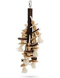 Beeztees houten vogelspeeltje Balto 47 cm