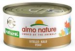 Almo Nature kattenvoer HFC Natural kalf 70 gr