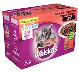 Whiskas kattenvoer Junior Classic in Saus 12 x 100 gr