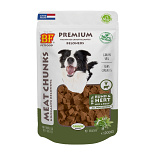 BF Petfood Meat Chunks Rund & Hert 200 gr