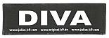 Julius K9 Velcro stickers L DIVA