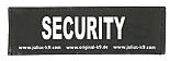 Julius K9 Velcro stickers L SECURITY