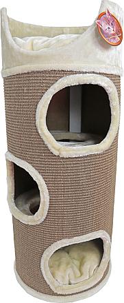 Krabton sisal met zit<br>3-gaats taupe/beige<br>100 cm