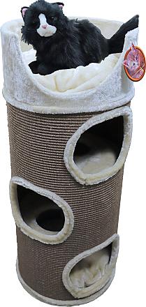 Krabton sisal met zit<br>3-gaats taupe/beige<br>100 cm