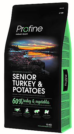 Profine hondenvoer Senior Turkey & Potatoes 15 kg