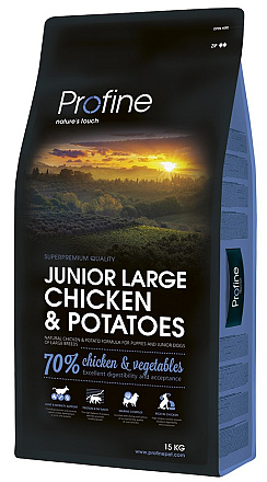 Profine hondenvoer Junior Large Chicken & Potatoes 15 kg
