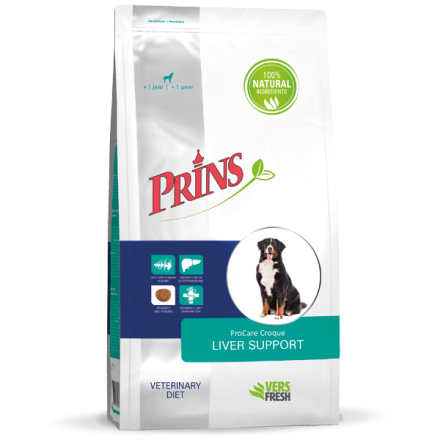 Prins hondenvoer ProCare Croque Dieet Liver Support 3 kg