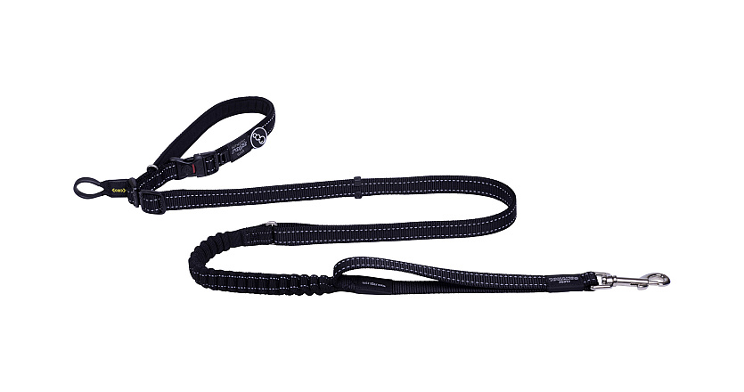 Rogz Hondenlijn Utility Handsfree Zwart