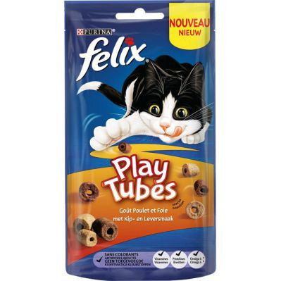 Felix PlayTubes chicken en liver 50 gr